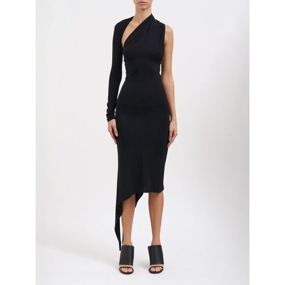 Courreges Dress Woman Black
